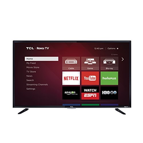 史低价！TCL 50FS3800 1080p 50寸 Roku 智能电视机，原价$599.99，现仅售$298.88，免运费