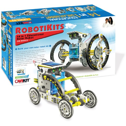 OWI 14-in-1 Solar Robot,only $16.09