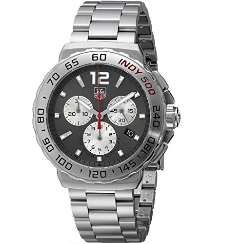 Tag Heuer Men's CAU1113.BA0858 Formula 1 Anthracite Sunray Dial Dress Watch, only $1,099.99, free shipping