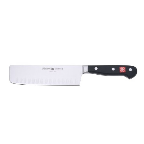 Wusthof Classic 7-Inch Nakiri Knife with Hollow Edge, 4193/17, only $79.95, free shipping