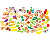史低價！KidKraft 美味食品玩具套裝，105件，原價$30.99，現僅售$17.08