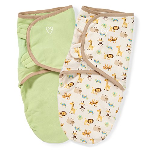 SwaddleMe有机棉婴儿安全包巾两个装，原价$29.99，现仅售$15.95