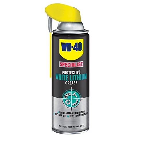 WD-40 300243 Specialist Lithium Grease Spray, 10 oz, White, only $5.74