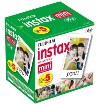 Fujifilm Instax Mini Instant Film, 10 Sheets x 5 packs  $31.95