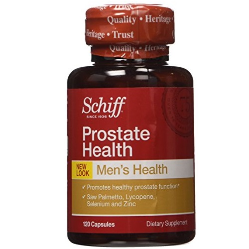 Schiff Prostate 前列腺保健胶囊，锯棕榈+蕃茄红素+硒，120粒，现仅售$15.50