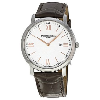 BAUME & MERCIER名士Classima Executives男款時裝腕錶M0A10181 用折扣碼后僅售$598
