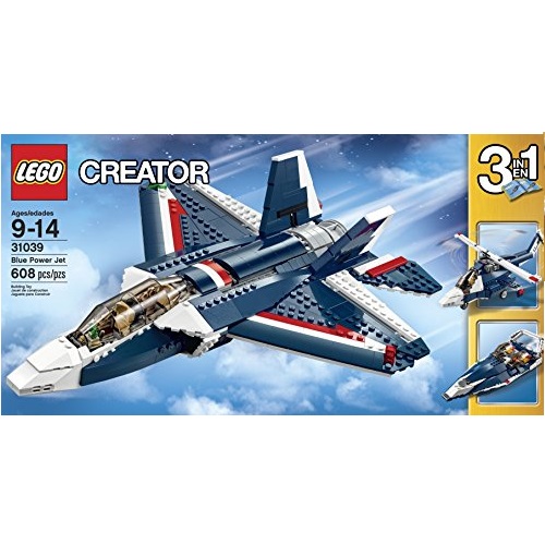 LEGO 樂高Creator創意百變系列 31039藍色能量噴氣飛機，原價$69.99，現僅售$49.38，免運費