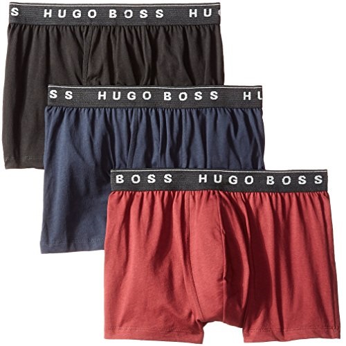 BOSS HUGO BOSS Men's 3-Pack Assorted Cotton Trunk, only $13.90