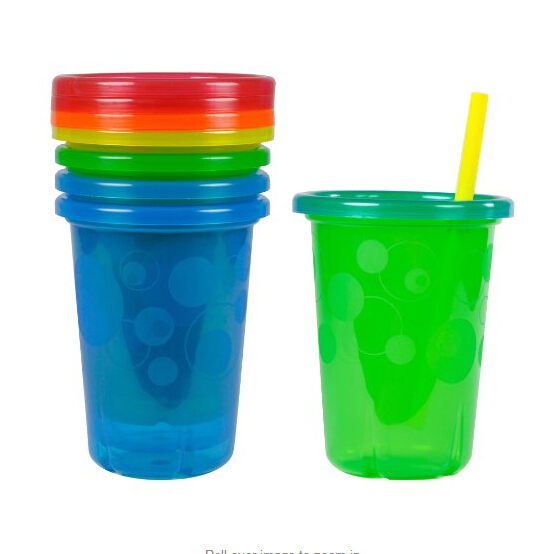 The First Years Take & Toss Spill-Proof Straw Cups - 10Oz, 4 Pack, 4 Pack, $2.14