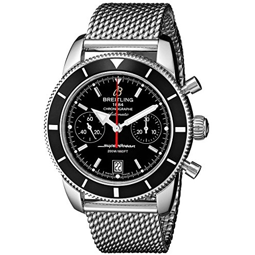史低價！Breitling 百年靈 Superocean Heritage 超級海洋文化系列 A2337024-BB81-154A 男款機械計時腕錶，原價$6,245.00，現僅售 $3,306.18，免運費