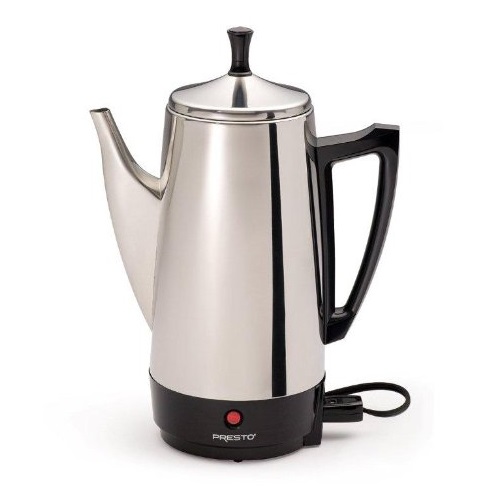 Presto 02811 12-Cup Stainless Steel Coffee Maker, only$25.98