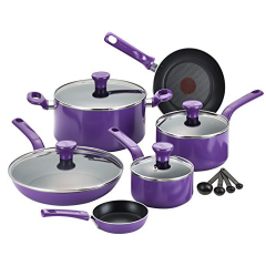 T-fal C970SE Excite Nonstick Thermo-Spot Dishwasher Safe Oven Safe PFOA Free Cookware Set, 14-Piece, only$52.97, free shipping