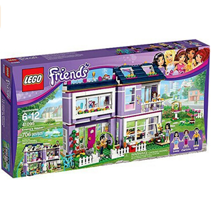 LEGO 乐高 好朋友系列 41095“艾玛的家”  特价仅售$55.99