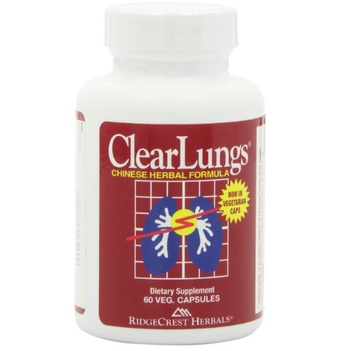 RidgeCrest Clearlungs (Red), Chinese Herbal Formula, 60 Vegetarian Capsules, only $10.23, free shipping after using SS