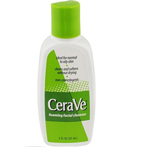 CeraVe Facial Cleanser, Foaming Facial Cleanser, 3 Ounce, only $3.14，free shipping after using SS