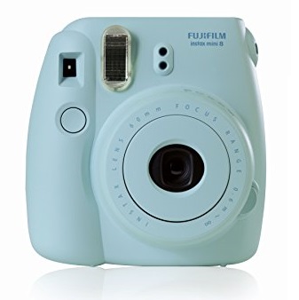 FujiFilm Instax Mini 8 with Strap and Batteries (Blue), only $50.99, free shipping