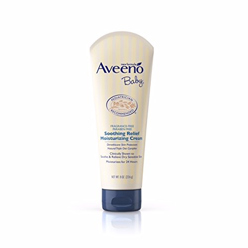 Aveeno Baby Soothing Relief Moisture Cream, 8 Ounce, only $4.20