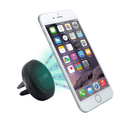 TechMatte MagGrip Air Vent Magnetic Universal Car Mount Holder for Smartphones including iPhone 6, 6S, Galaxy S7, S6 Edge - Black, Only $4.99, You Save $23.00(86%)