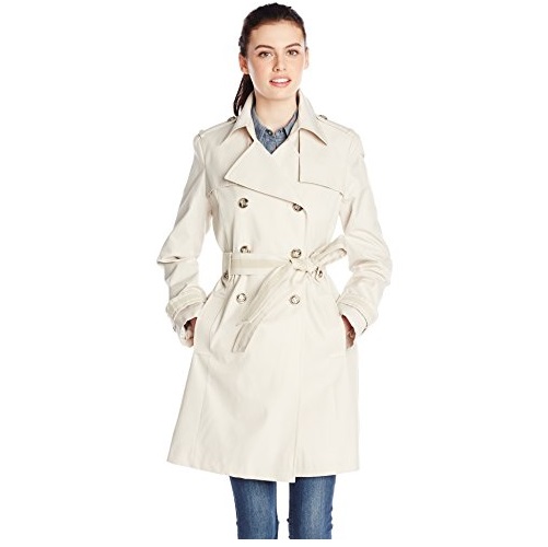 Via Spiga Women's Double-Breasted Trench Coat with Belt, only $39.24