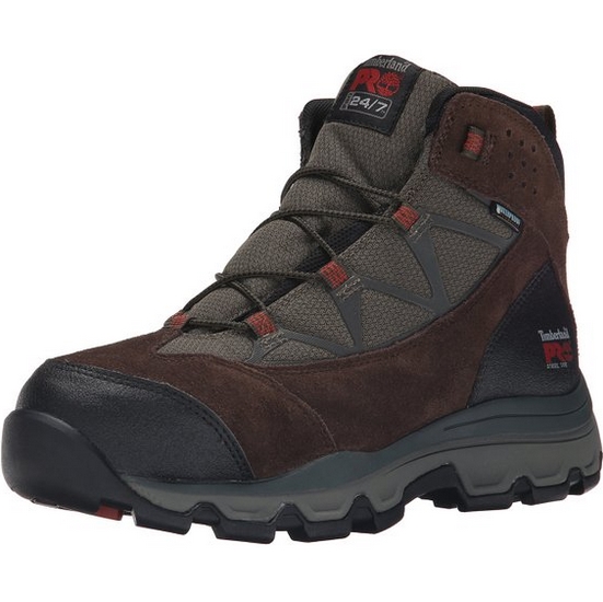Timberland PRO Men's Rockscape Mid Steel Toe Industrial Hiking Boot $45.53 FREE Shipping