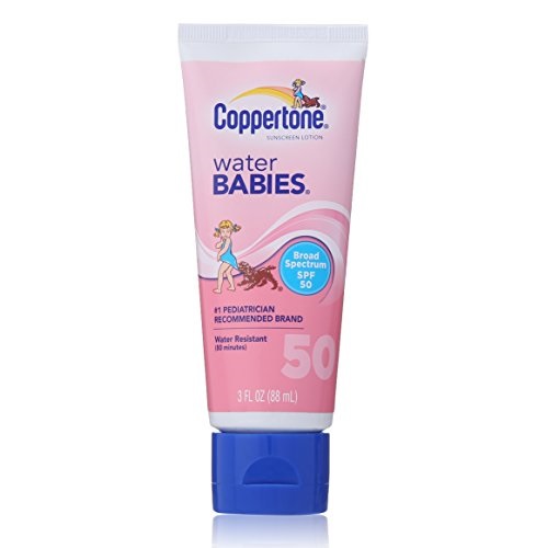 Coppertone Water Babies SPF 50 Sunscreen Lotion, 3 Ounce, only $2.24