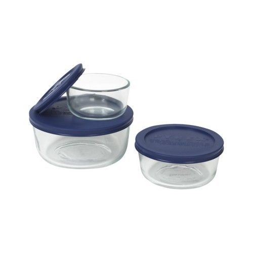 Pyrex 6 piece Round Storage Value Pack, only $8.99, free shipping