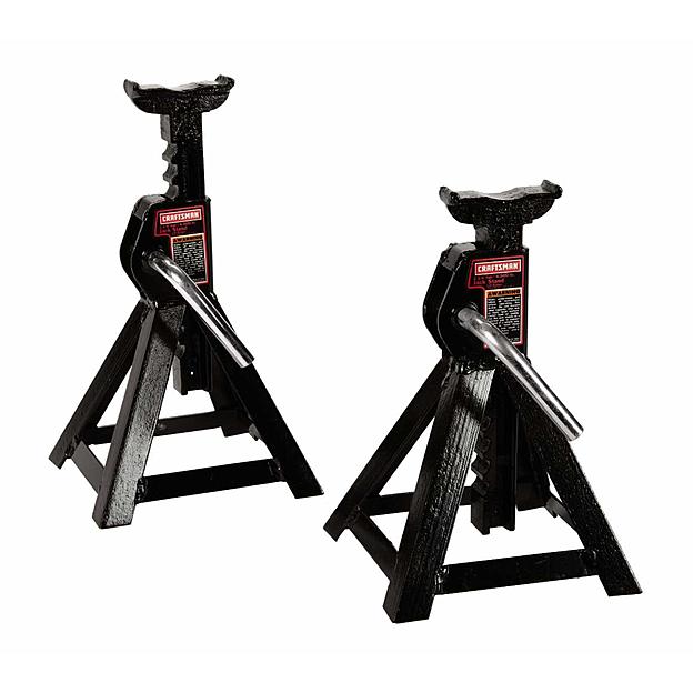 Craftsman 2-1/4 ton Jack Stands, 2 pk., only $11.99, free pickup at local Sears store
