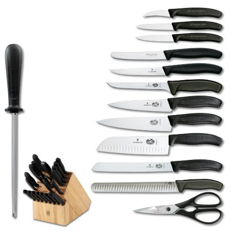 瑞士維氏 Victorinox Swiss 22件 Cutlery 經典刀具組，原價$630.00，現僅售$220.50, 免運費！