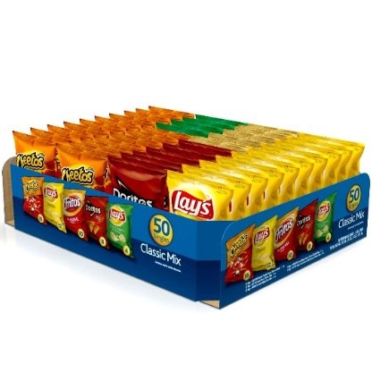 Frito-Lay Classic Mix Variety Pack, 50 Count $12.52