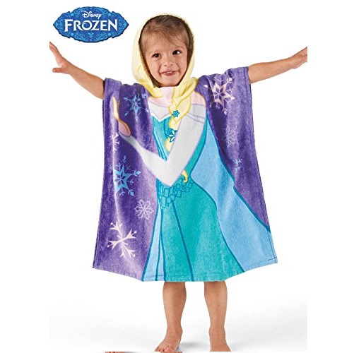 史低价！Disney 迪士尼Frozen 冰雪奇缘Anna公主儿童连帽浴巾，原价$19.99，现仅售$10.47。还有Elsa和Olaf款可选！