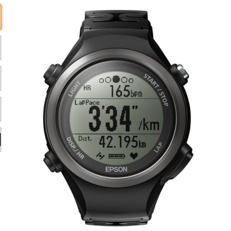 史低價！Epson Runsense SF-810心率穿戴式GPS運動手錶，原價$299.99，現僅售$141.33，免運費