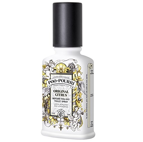Poo-Pourri Before-You-Go Toilet Spray 4-Ounce Bottle, Original Scent,only $11.99