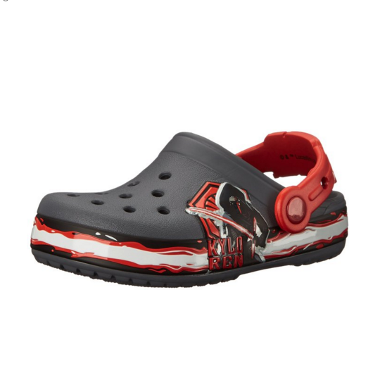 Crocs卡駱馳 Crocband Star Wars星球大戰 Villain Clog 男童洞洞鞋，原價$34.99，現僅售$8.78