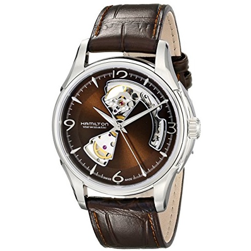 Hamilton Men's H32565595 Open Heart Marron Open Dial Watch, only  $566.61, free shipping