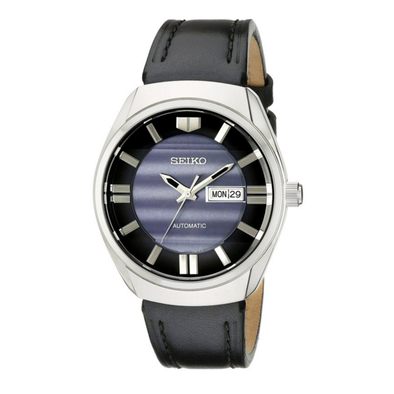 Seiko Men's SNKN07 Analog Display Japanese Quartz Black Watch, Only $73.92, You Save $161.08(69%)，Free Shipping