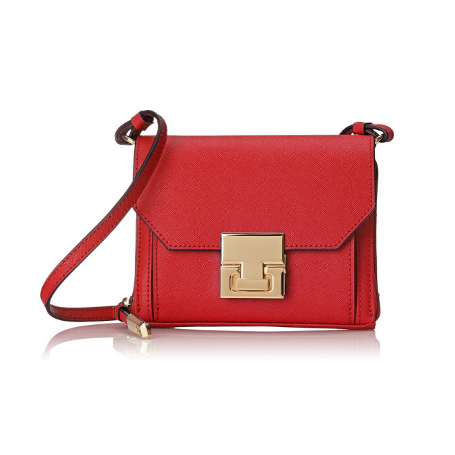 Ivanka Trump Hopewell Wallet Cross Body Bag, Lipstick, One Size, Only $79.99, You Save $115.01(59%)，Free Shipping