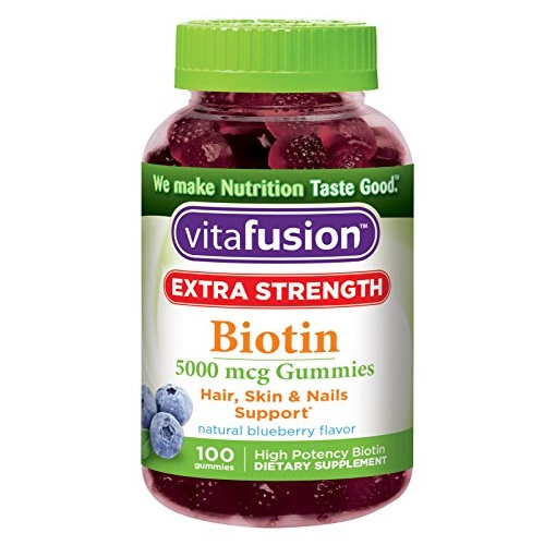 Vitafusion Extra Strength Biotin Gummies, 100 Count, Only $7.62, free shipping after using SS