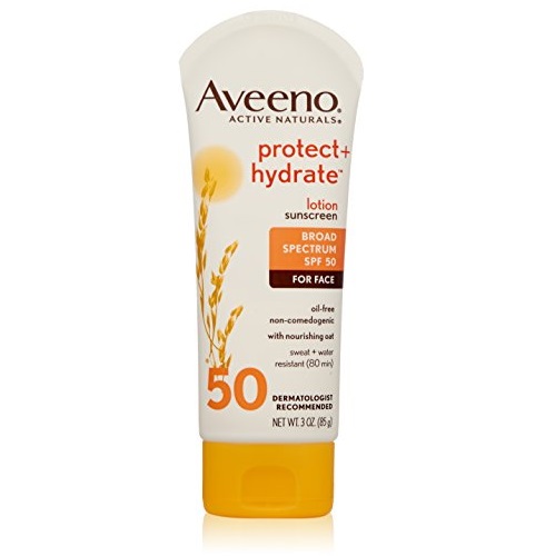 史低价！Aveeno 艾维诺 SPF50补水保护防晒霜，3oz，原价$9.30，现仅售$5.77