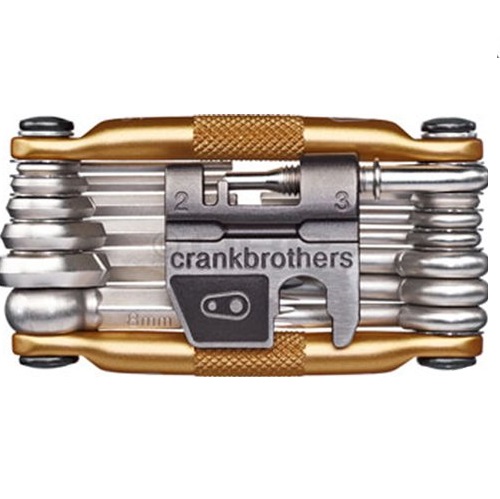 CRANKBROTHERs Multi-Tool - Steel Bike Tool, Torx, Hex and Chain Tool Compatible (M19, M17, M10, M5), Only $16.77
