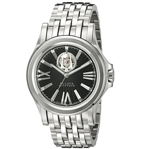 Bulova Men's 63A103 Kirkwood Analog Display Swiss Automatic Silver Watch, Only $299.99
