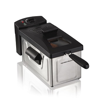Hamilton Beach Brands Inc. 8-Cup Deep Fryer Black/Stainless Steel - 35030, only $19.99, free pickup at local Sears store
