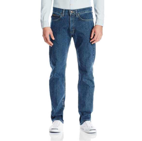 Lee Men's Straight Fit Straight Leg Jean, Original Stone, Only $29.90, You Save $28.10(48%)