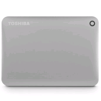 Toshiba Canvio Connect II 2TB Portable Hard Drive, Silver (HDTC820XC3C1) $79.99 FREE Shipping