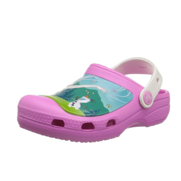 crocs CC Frozen Fever Clog (Toddler/Little Kid), Party Pink/Oyster, 4 M US Toddler, Only $12.51, You Save $22.48(64%)