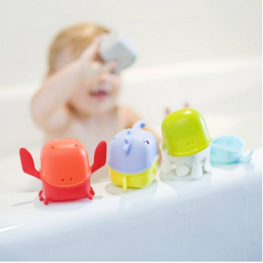 Boon Creatures Interchangeable Bath Toy Cup Set, Only $5.98, You Save $5.01(46%)