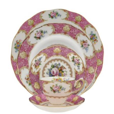 Royal Albert Lady Carlyle 5-Piece Place Setting, Service for 1, Only $64.78, You Save $115.22(64%)