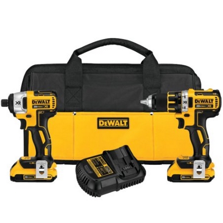 DEWALT DCK281D2 20V Max XR Lithium Ion Brushless Compact Drill/Driver & Impact Driver Combo Kit $180.92 FREE Shipping