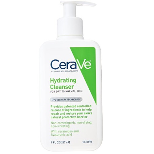 CeraVe Facial Cleanser, Hydrating Cleanser, 8 Ounce, Only $5.50, free shipping after using SS