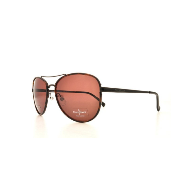 COLE HAAN Unisex CHS690/BLK/58 Sunglasses, Black/Tortoise, Only $29.99, You Save $90.01(75%)