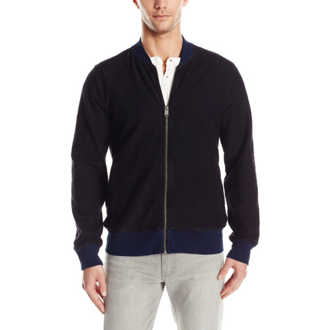 Lucky Brand Men's Military Bomber, Multi/Multi, Large, Only $26.16, You Save $72.36(73%)